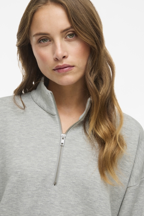 Vila visandy l/s high neck sweat dress